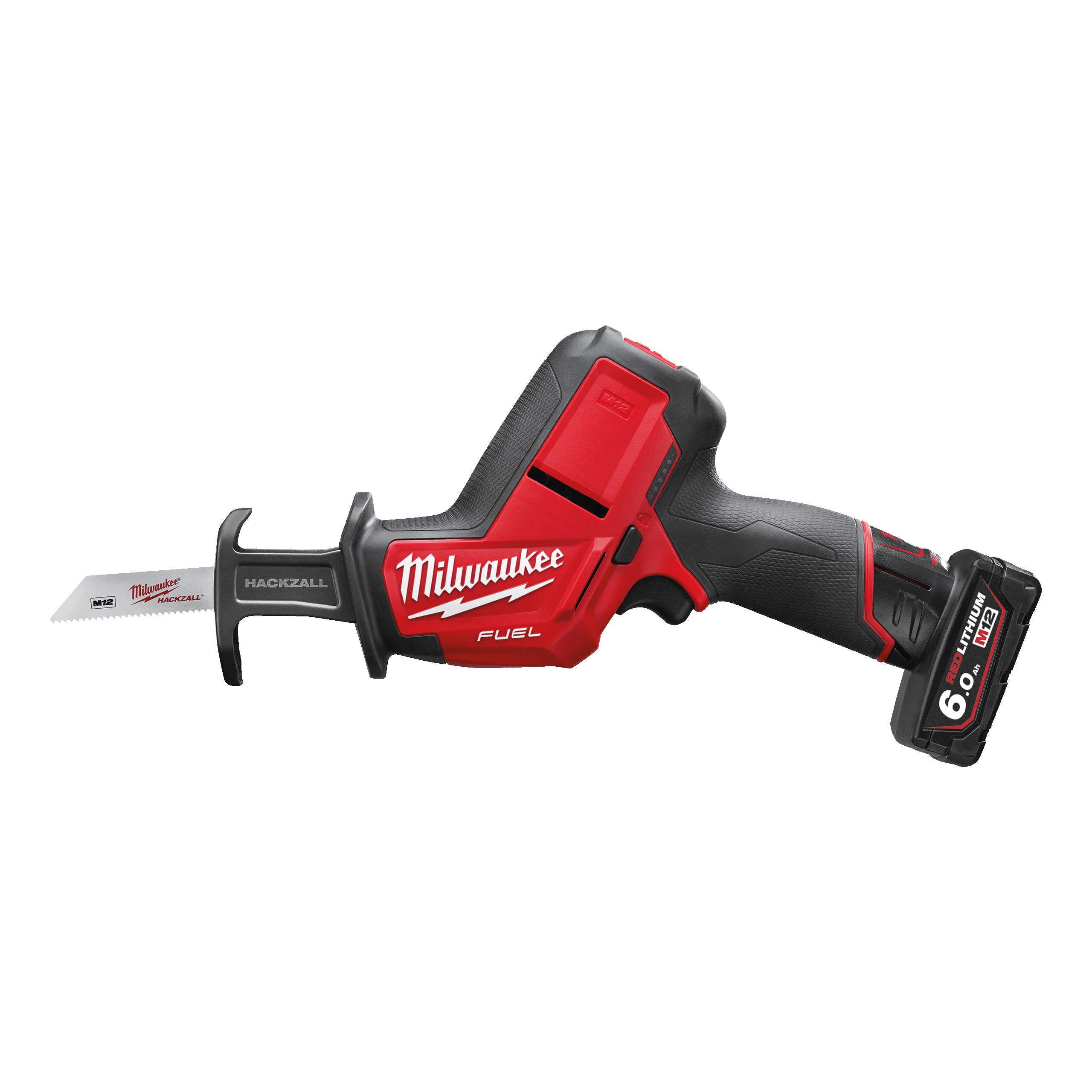 Milwaukee Sierra de sable subcompacta de una mano M12 FUEL™ HACKZALL™, carrera 15,9mm M12CHZ-602X